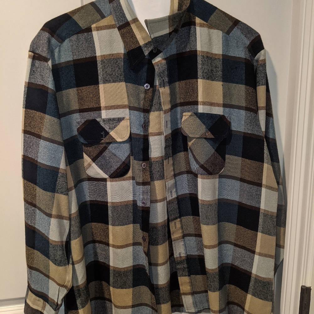 Warm button up shirt